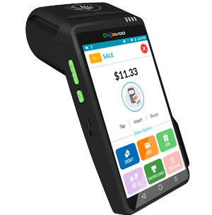 Dejavoo QD4 Terminal Desktop Android Bluetooth, IP, & WiFi - (Refurbished)