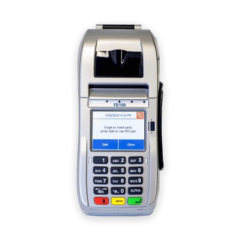 First Data FD150 EMV CTLS Credit Card Terminal - (Refurbished)