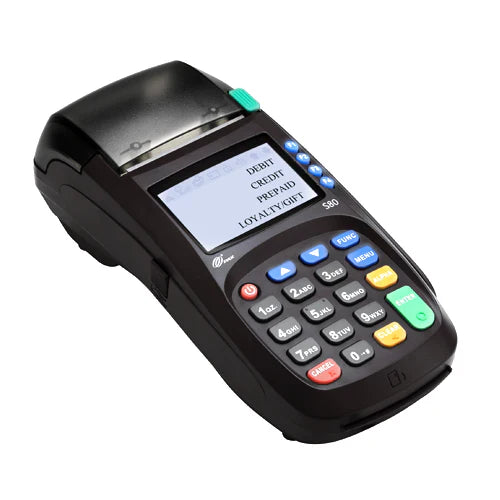 PAX S80 EMV v4 Credit Card Terminal Black Refurbished — front view